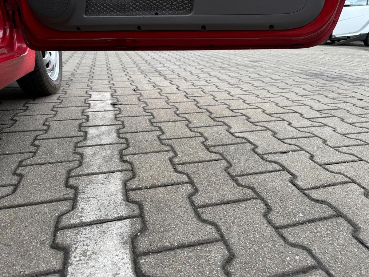 VW Lupo 6E 3L original Tür vorn rechts LP3G Flashrot Rohbau BJ99